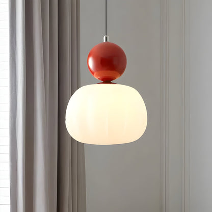Solar-Powered Elegance: Mjørik Nordic Cream Pendant Lamp**  **Meta Title:** Eco-Friendly Solar Pendant Lamp for Outdoor Spaces