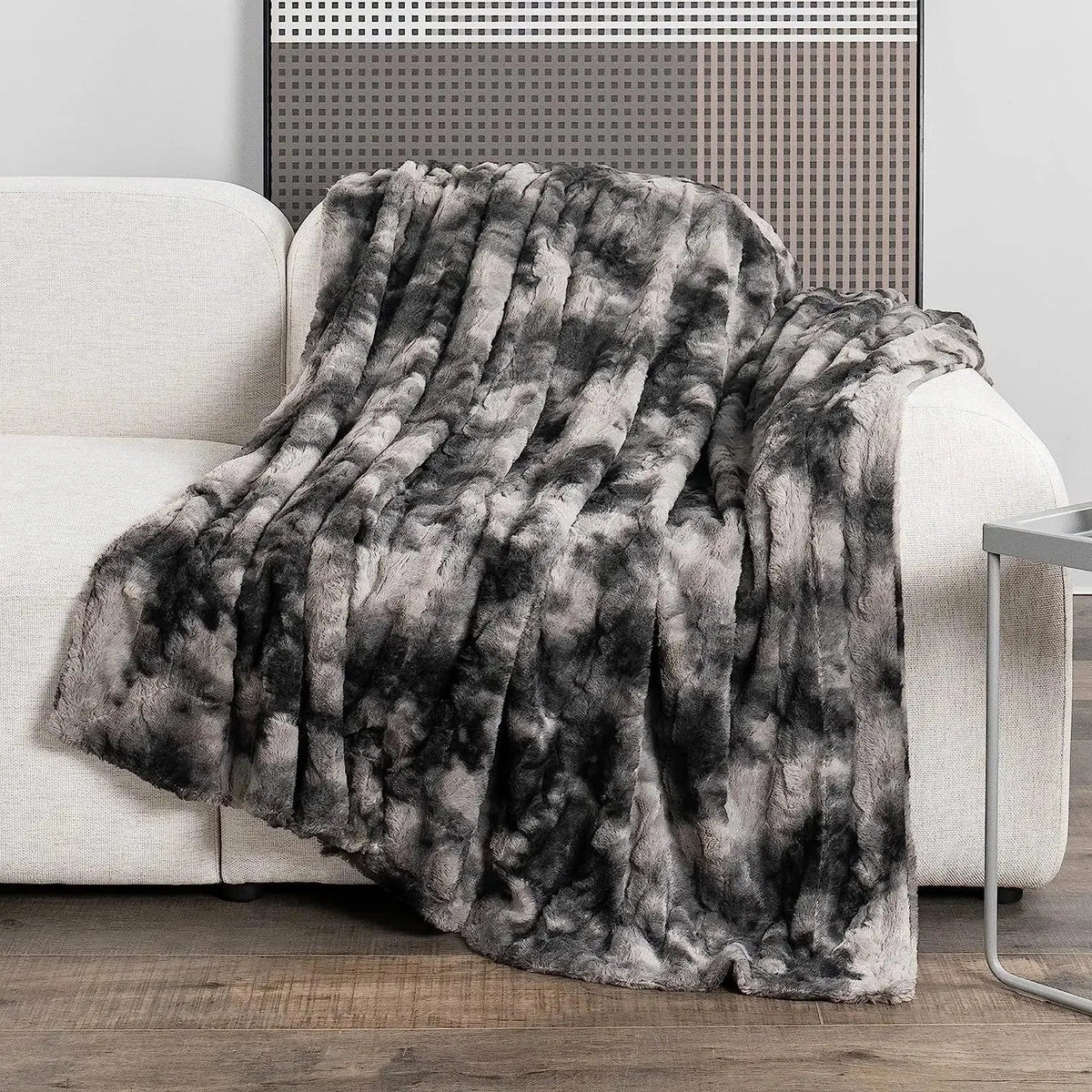 WinterNest Tæppe – Varmt Dobbeltsidet Fleece-vintertæppe