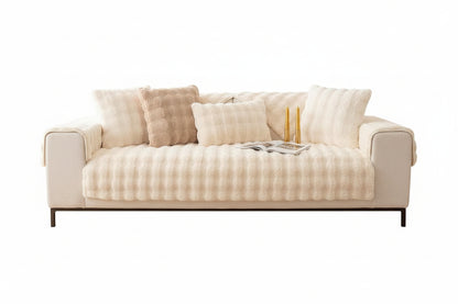 Sofa Cover i Blødt Polyester – Beskytter og Forvandler Din Sofa med Skridsikker Bund, Vaskbar og Komfortabel 0