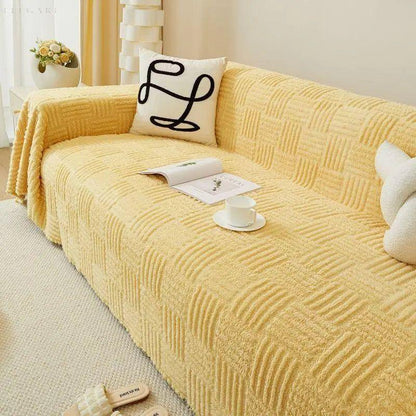 Sofa Tæppe i Blødt Polyester – Elegant Tæppe til Sofaen, Kæledyrsvenligt Design for Hyggelig Atmosfære 5