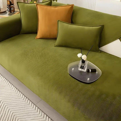 Sofabeskytter i Chenille – Skridsikker Sofa Cover til Komfortabel Indretning | Stilfuldt og Maskinvaskbart Design 3