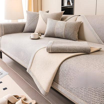 Sofabetræk i Bomuldsblanding – Beskyt Sofaen Med Stil og Komfort | Maskinvaskbar og Alsidig Design 3