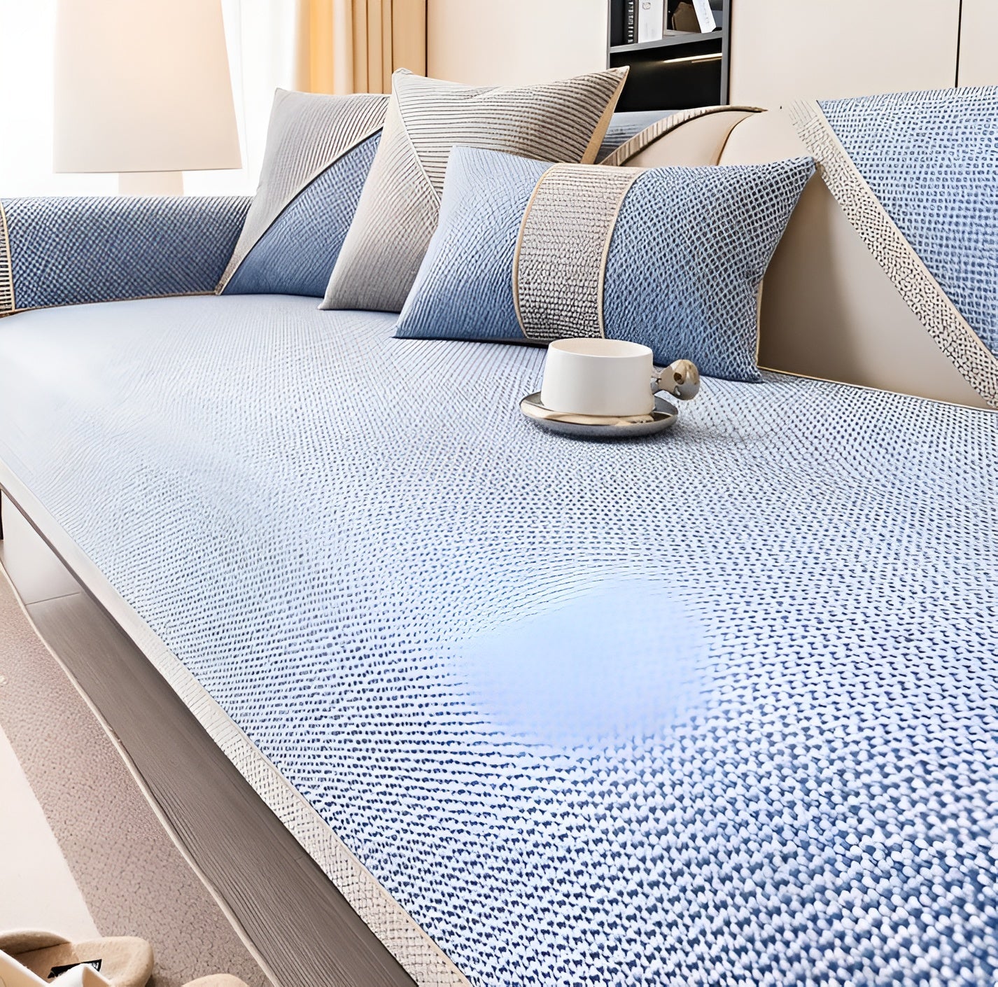Sofabetræk i Bomuldsblanding – Beskyt Sofaen Med Stil og Komfort | Maskinvaskbar og Alsidig Design 6