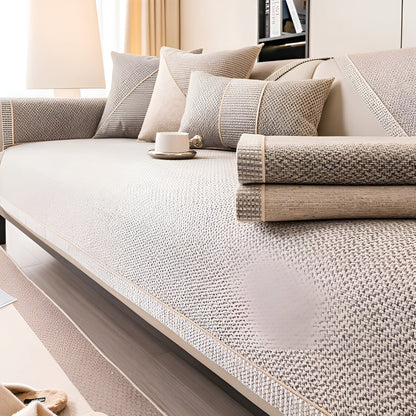 Sofabetræk i Bomuldsblanding – Beskyt Sofaen Med Stil og Komfort | Maskinvaskbar og Alsidig Design 8