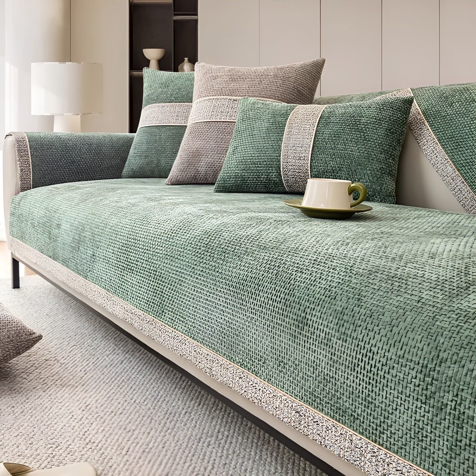 Sofabetræk i Hør – Elegant og Holdbart Beskyttelse til Sofa | Ideelt til Kæledyrsejere, Let at Vedligeholde 4