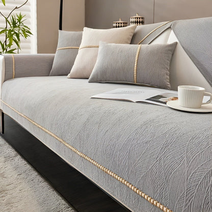 Sofabetræk i Hør – Elegant og Holdbart Beskyttelse til Sofa | Ideelt til Kæledyrsejere, Let at Vedligeholde 9
