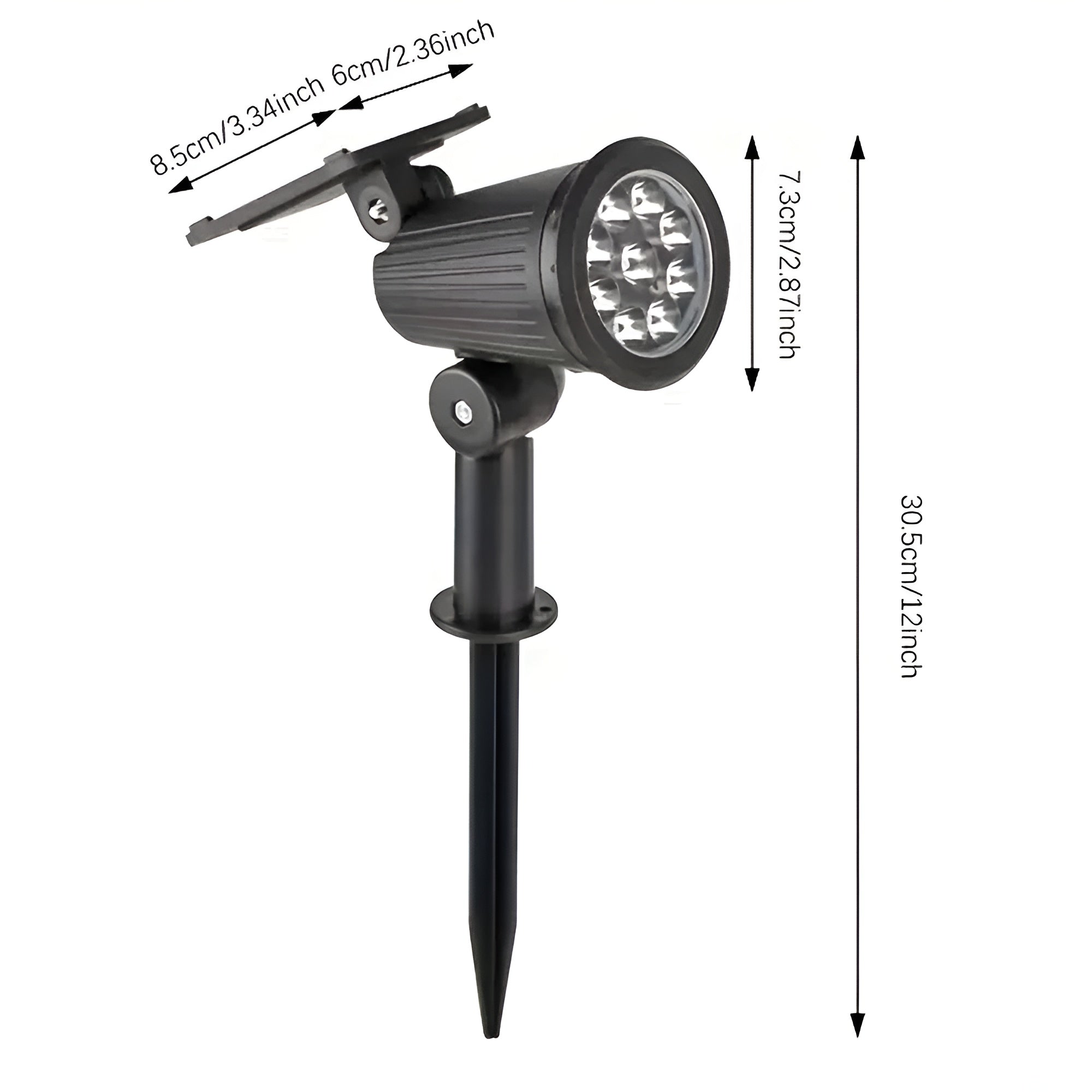 Solcellehavelampe – Vejrbestandig og energibesparende | LED udendørslamper til have og terrasse 8