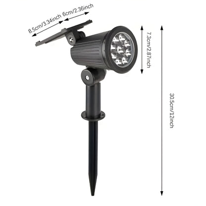 Solcellehavelampe – Vejrbestandig og energibesparende | LED udendørslamper til have og terrasse 8