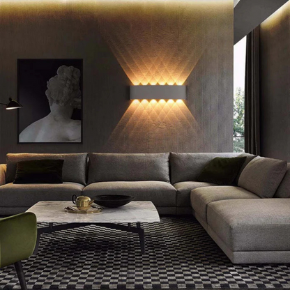 Stralix Væglampe – Elegant LED Design til Indendørs og Udendørs Brug, Vandtæt og Energieffektiv Væglampe 4