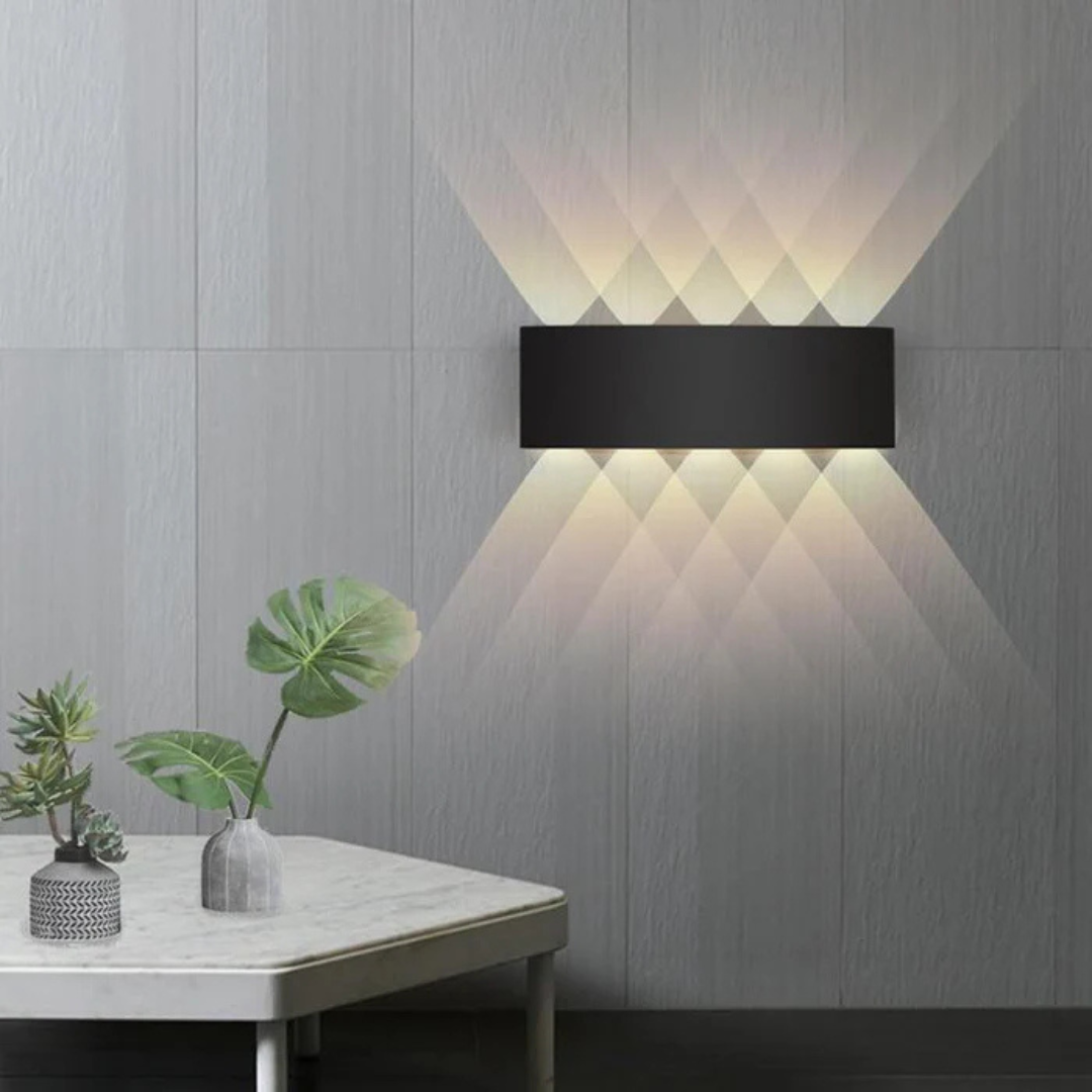 Stralix Væglampe – Elegant LED Design til Indendørs og Udendørs Brug, Vandtæt og Energieffektiv Væglampe 5