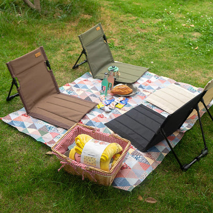 Ergonomisk gulvstol til udendørs brug – let og kompakt campingstol, billede 5