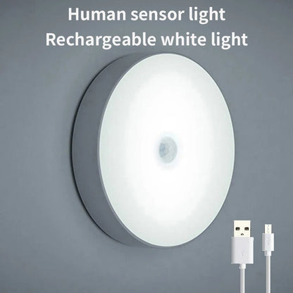 Trådløs LED-Lampe med Bevægelsessensor – Praktisk, Selvklæbende Belysning til Mørke Områder 0