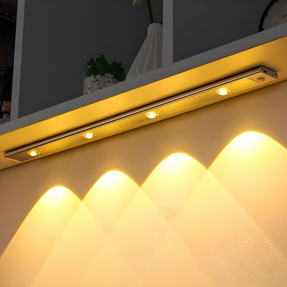 Trådløs LED-armatur med bevægelsessensor – Energibesparende belysning til hjemmet, ideel til skabe og trapper 6