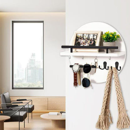 Træ Nøgleholder – Elegant Opbevaring til Nøgler og Småting | Bæredygtig Design til Dit Hjem 1