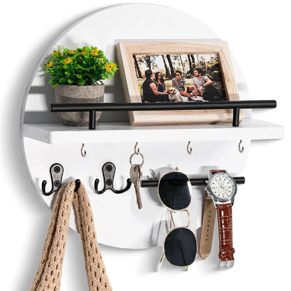 Træ Nøgleholder – Elegant Opbevaring til Nøgler og Småting | Bæredygtig Design til Dit Hjem 6