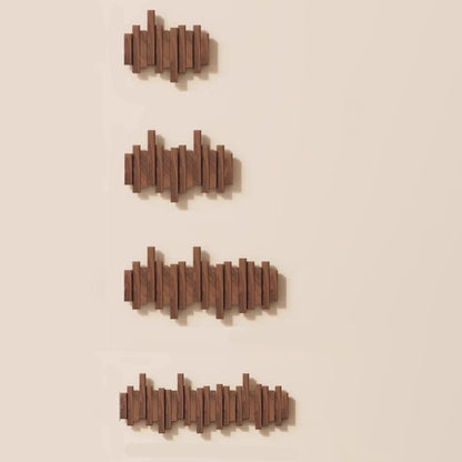 Trægarderobe med Magnetiske Kroge – Elegant Opbevaringsløsning til Dit Hjem, Pladsbesparende Design 8