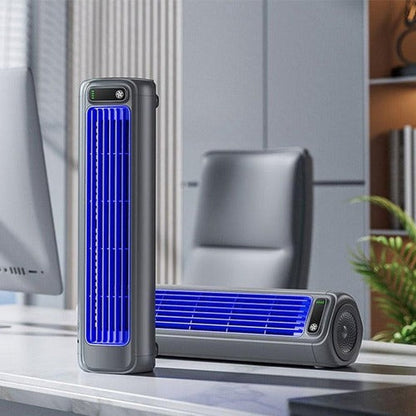 Kompakt USB-bordventilator med oscillation til soveværelse og kontor