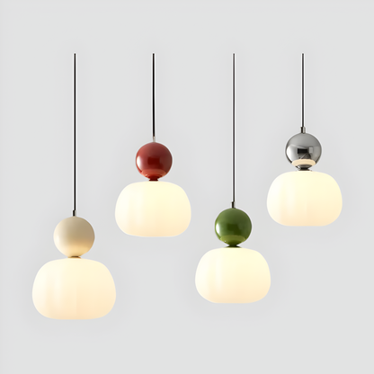 Solar-Powered Elegance: Mjørik Nordic Cream Pendant Lamp**  **Meta Title:** Eco-Friendly Solar Pendant Lamp for Outdoor Spaces