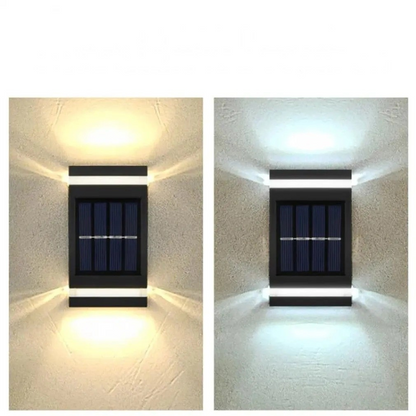 Elegant Solar Wall Light - Eco-Friendly & Waterproof