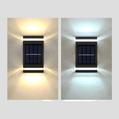 Elegant Solar Wall Light - Eco-Friendly & Waterproof