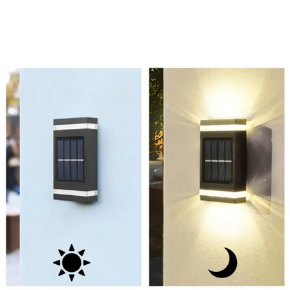 Elegant Solar Wall Light - Eco-Friendly & Waterproof