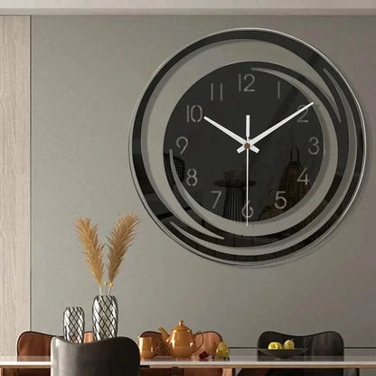 Vægur i Akryl – Minimalistisk Design til Stue og Soveværelse | Lydløs og Elegant Indretning 0