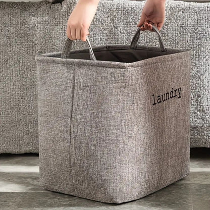 Vasketøjskurv i Mikrofiber – Elegant og Praktisk Opbevaring til Hjemmet 4
