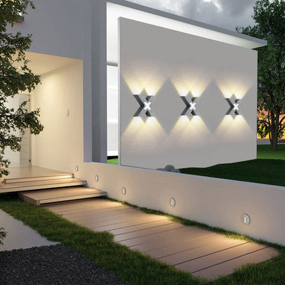 LED væglampe til facade og indgang – IP65 certificeret