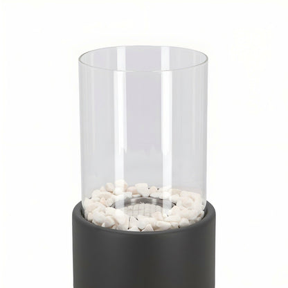 NordFlamme Table Fireplace – Elegant Bioethanol Ambiance