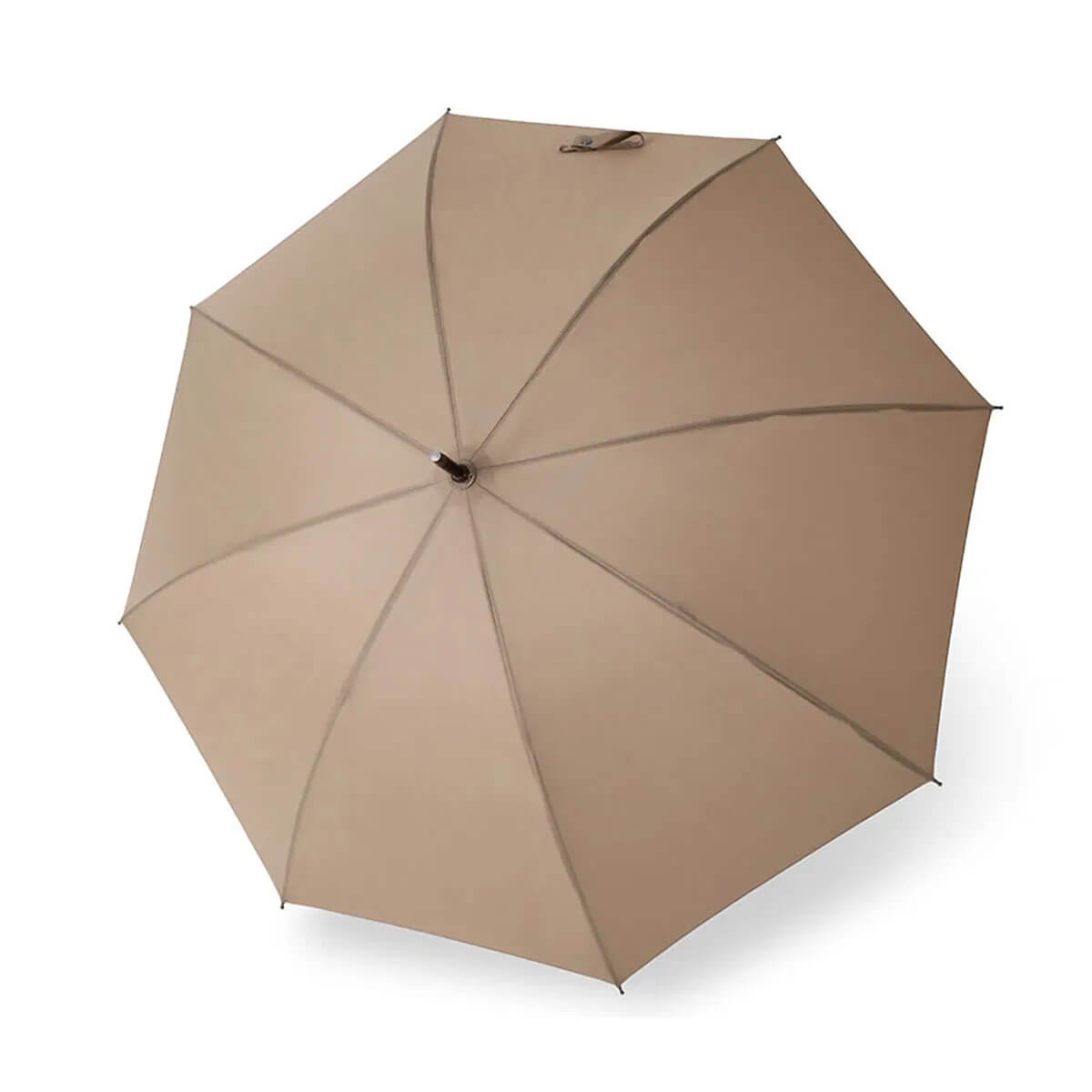 Bred regnparaply til beskyttelse mod regn og vind