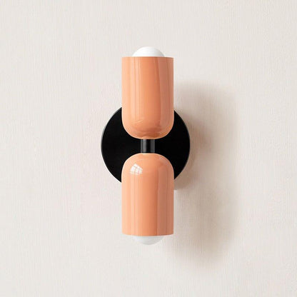 Farbe Wabi Duo minimalistisk moderne LED-væglampe med to hoveder