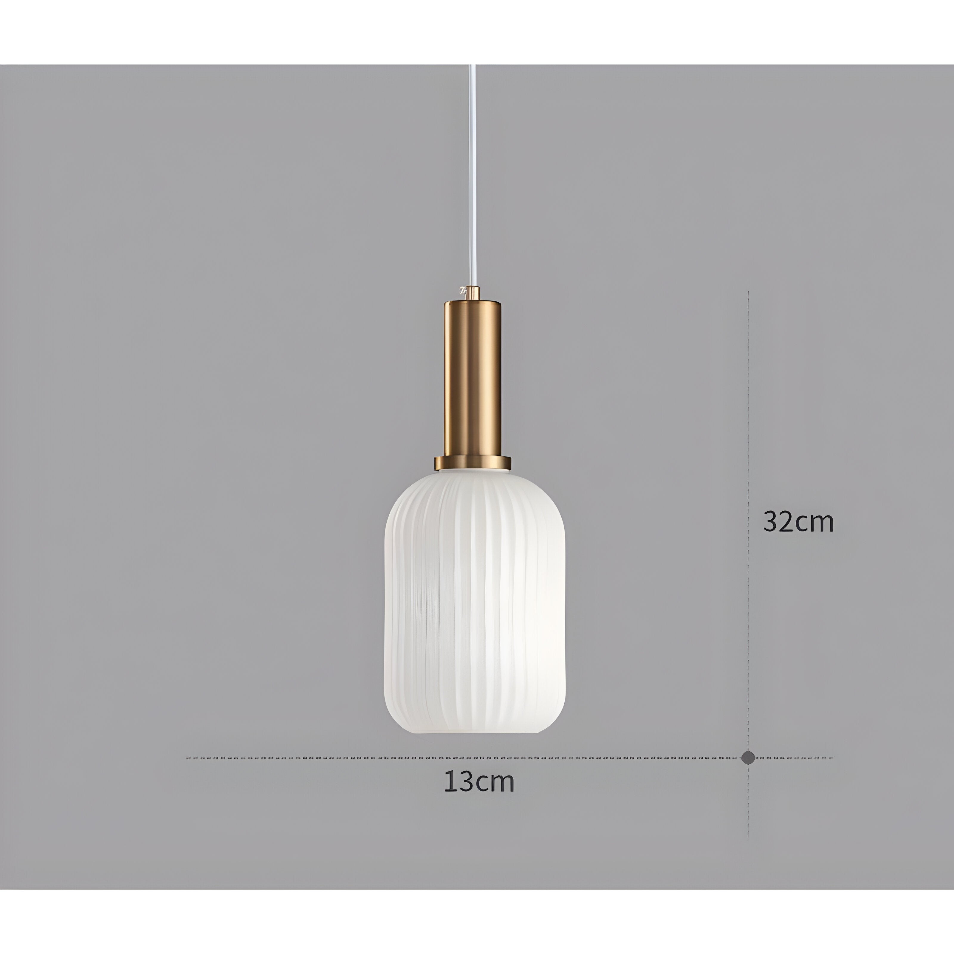 Sivren Vintage Glass Pendant Lamp - Timeless Elegance