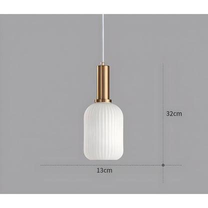 Sivren Vintage Glass Pendant Lamp - Timeless Elegance