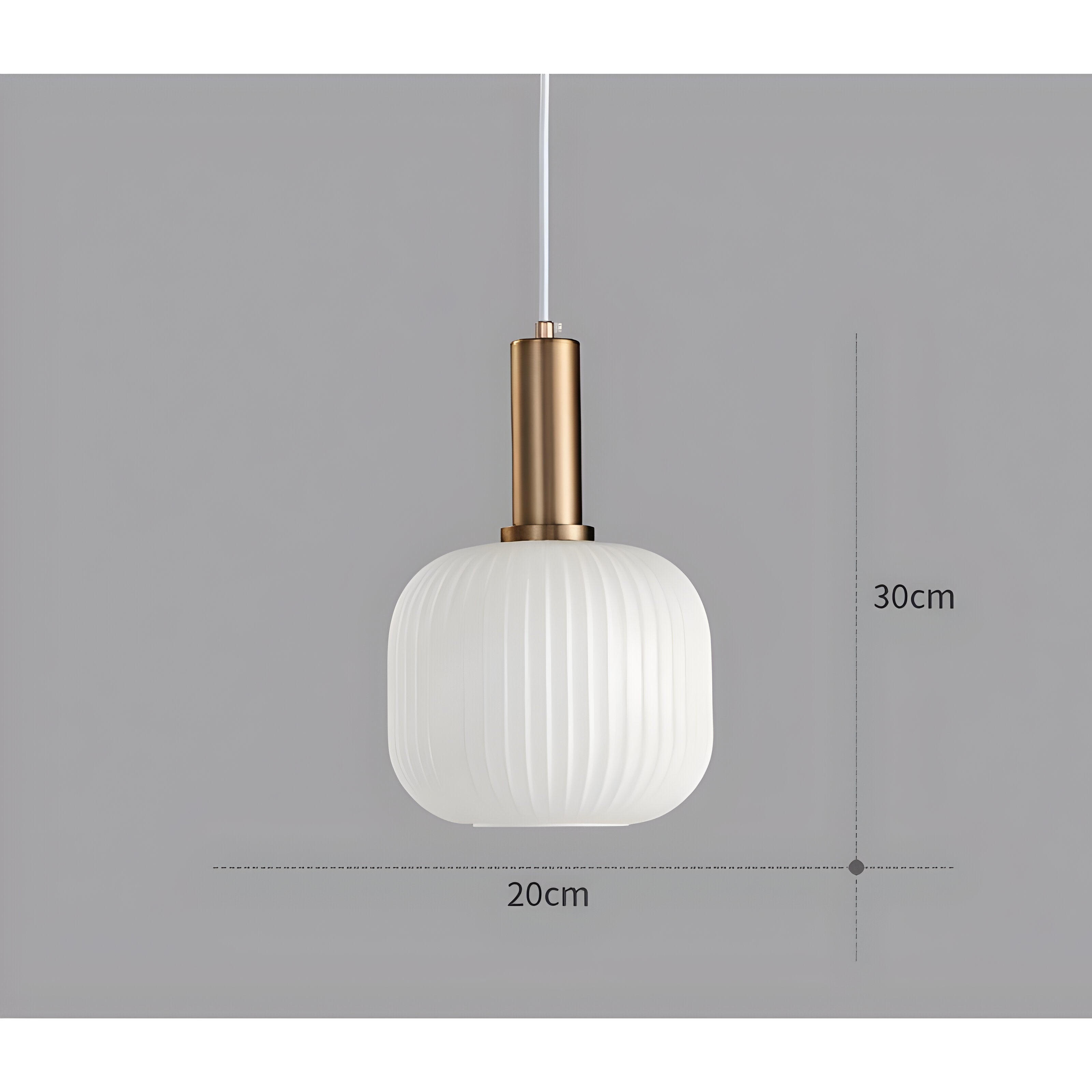 Sivren Vintage Glass Pendant Lamp - Timeless Elegance