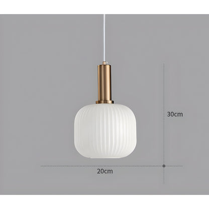 Sivren Vintage Glass Pendant Lamp - Timeless Elegance