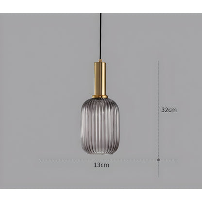 Sivren Vintage Glass Pendant Lamp - Timeless Elegance