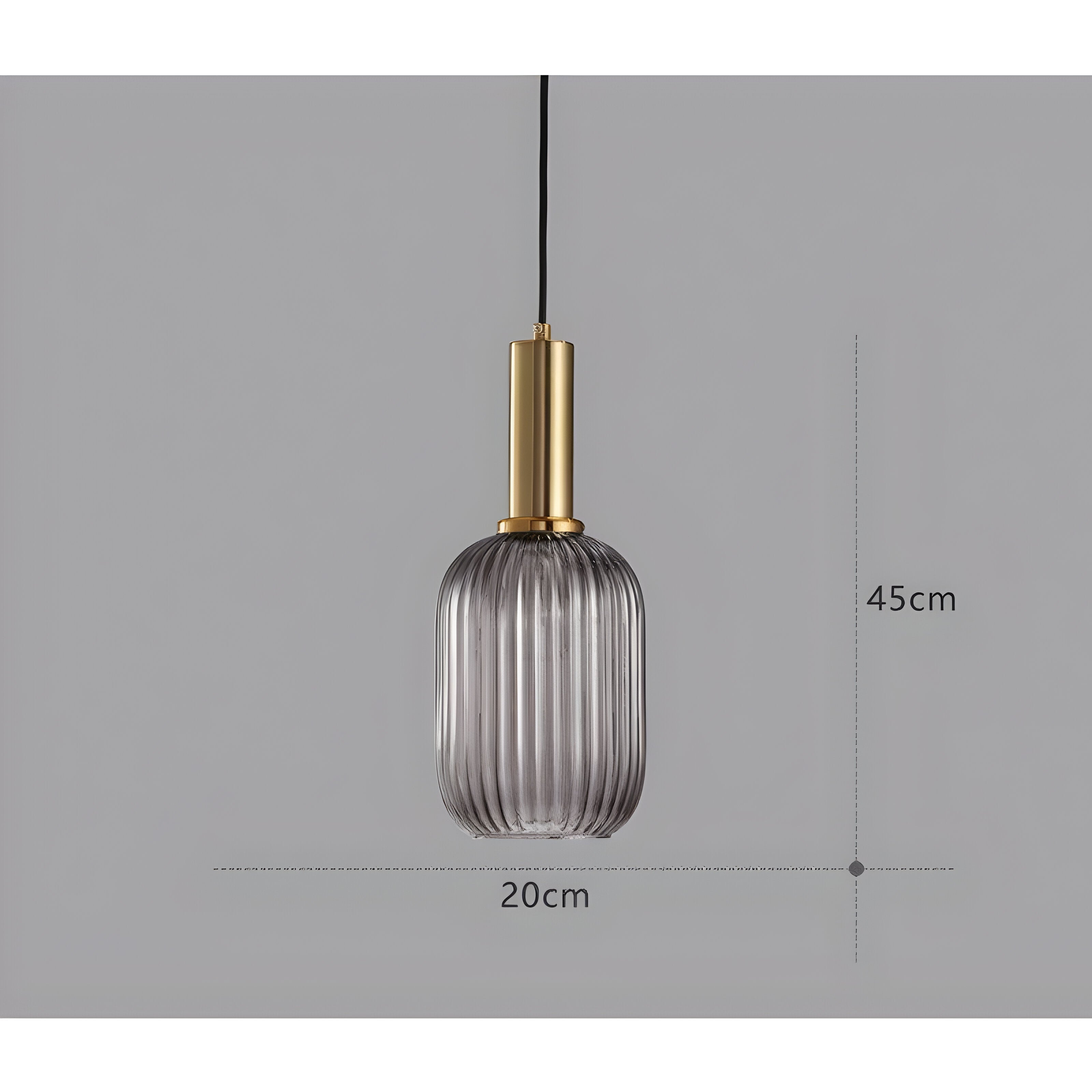 Sivren Vintage Glass Pendant Lamp - Timeless Elegance