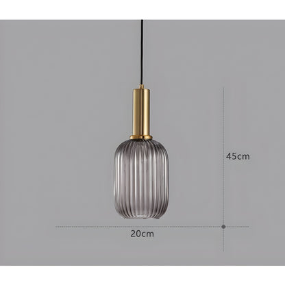 Sivren Vintage Glass Pendant Lamp - Timeless Elegance