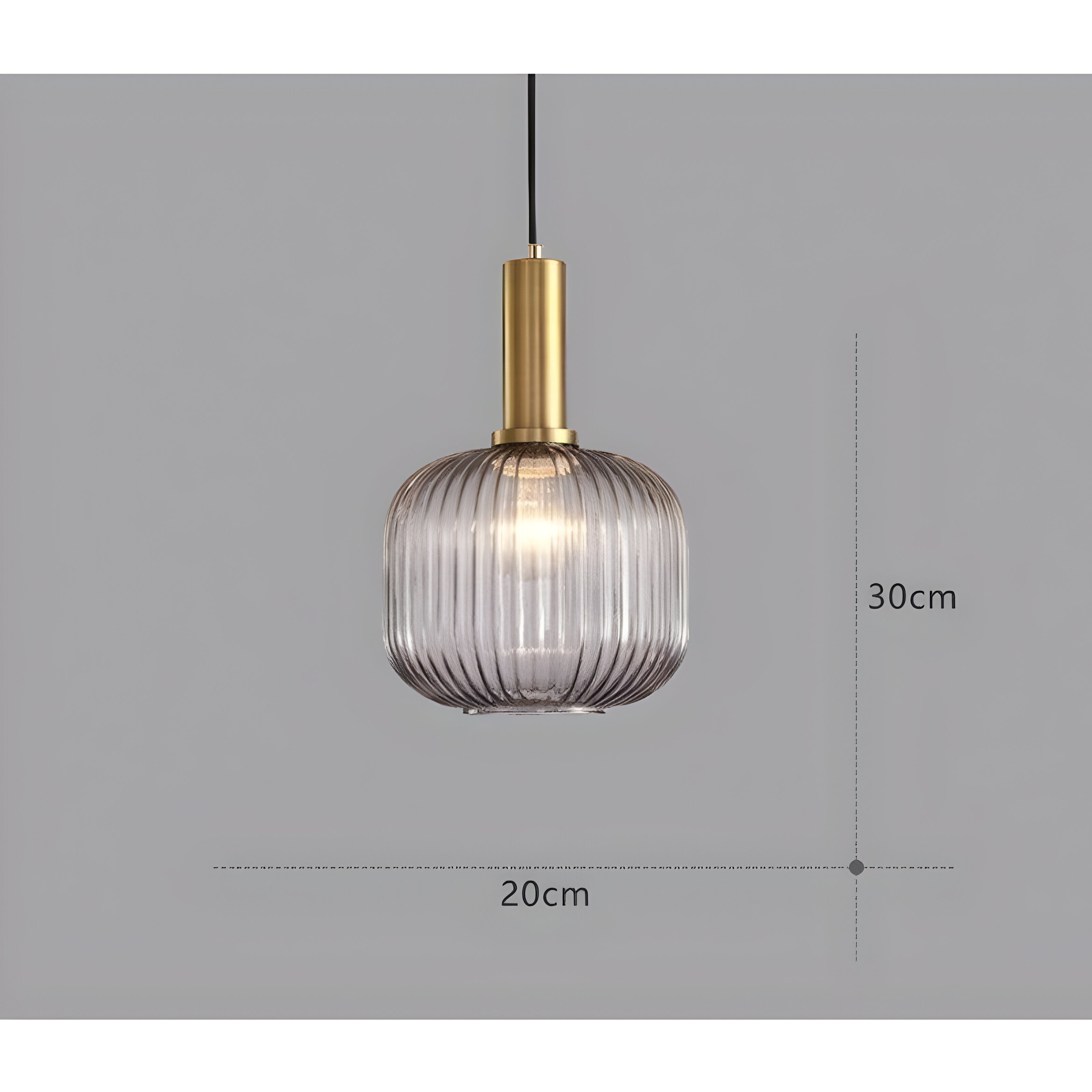 Sivren Vintage Glass Pendant Lamp - Timeless Elegance