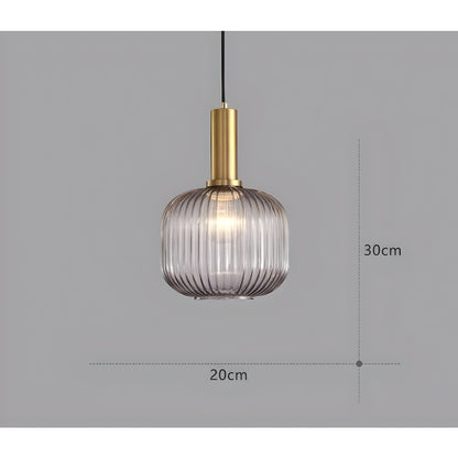 Sivren Vintage Glass Pendant Lamp - Timeless Elegance