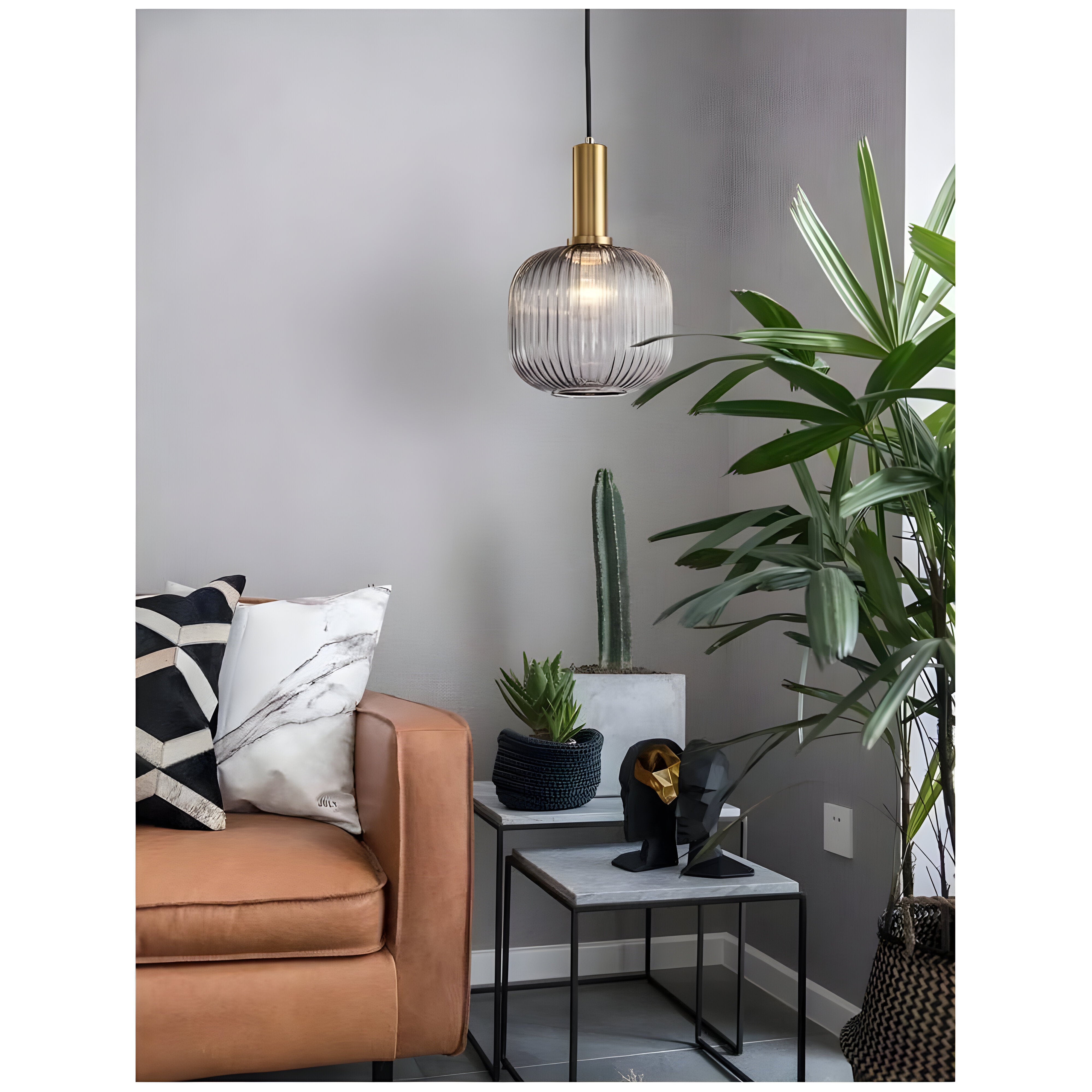 Sivren Vintage Glass Pendant Lamp - Timeless Elegance