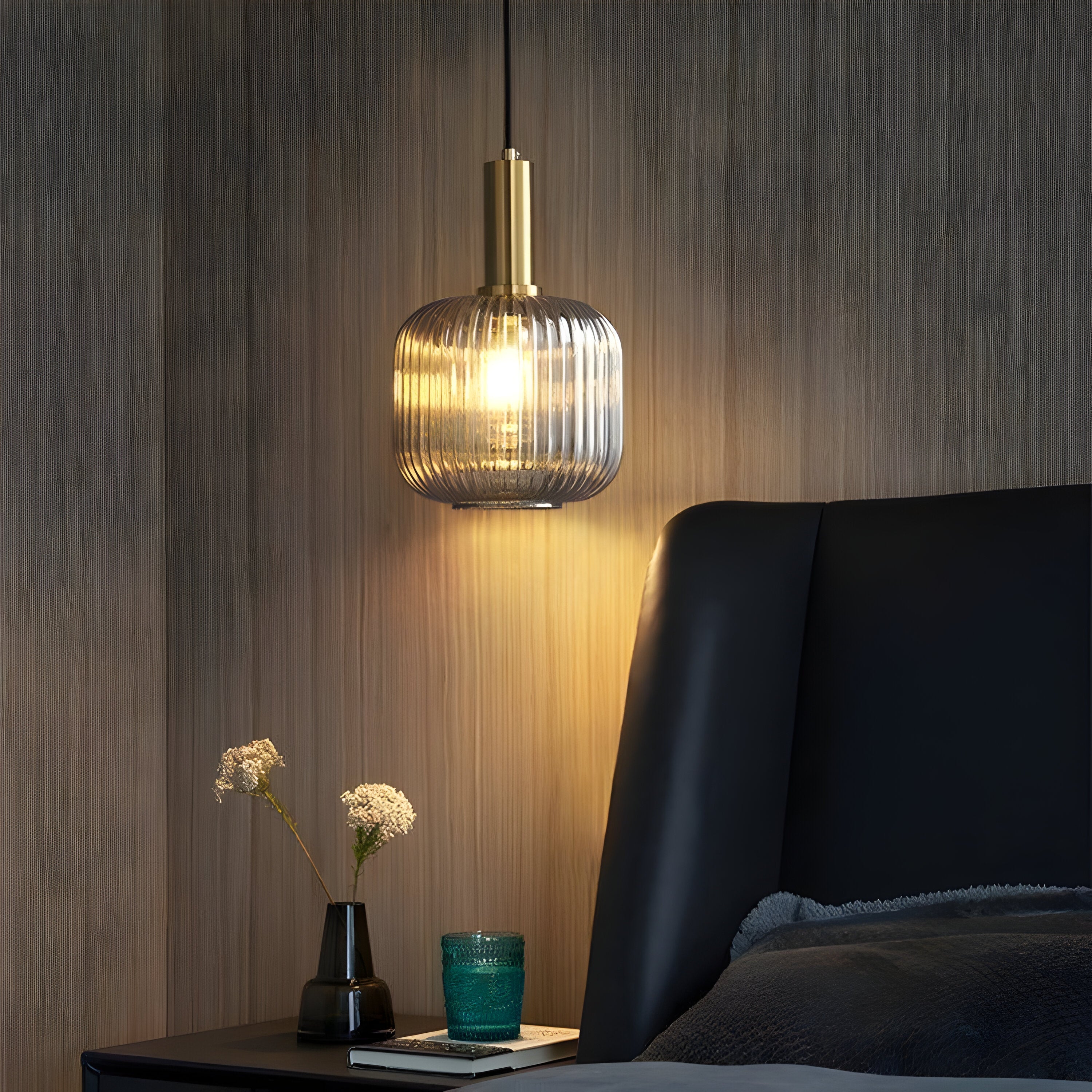 Sivren Vintage Glass Pendant Lamp - Timeless Elegance
