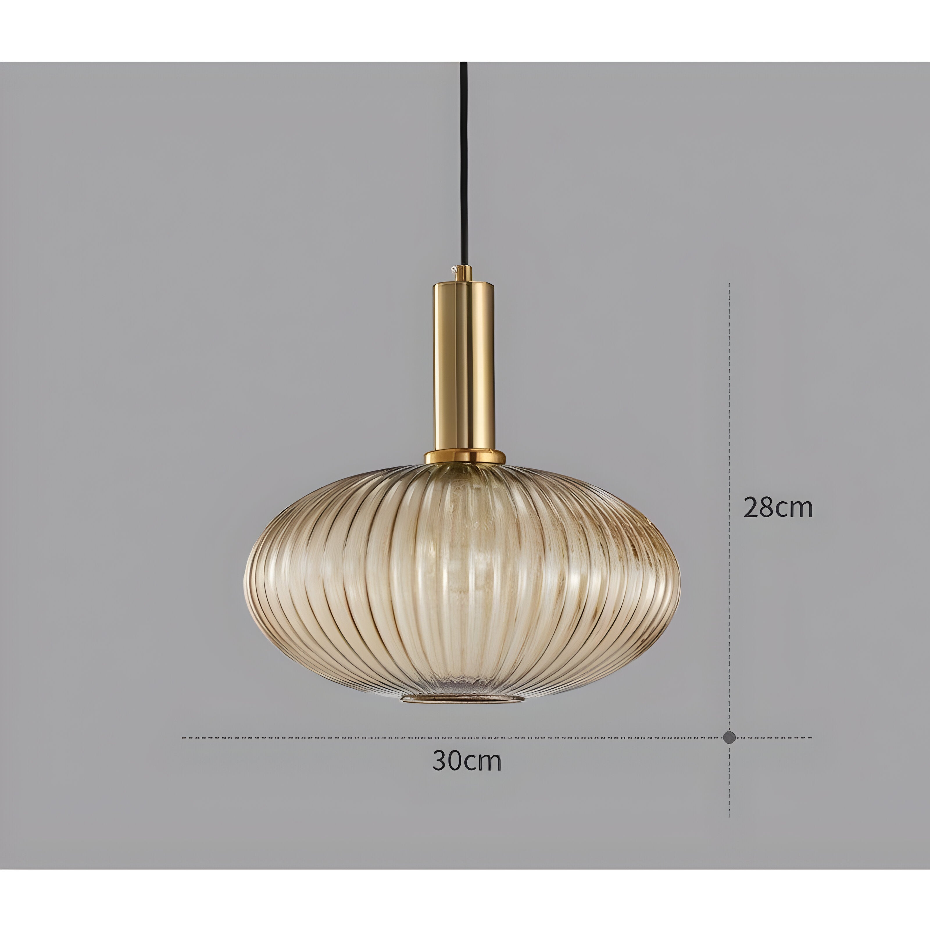 Sivren Vintage Glass Pendant Lamp - Timeless Elegance