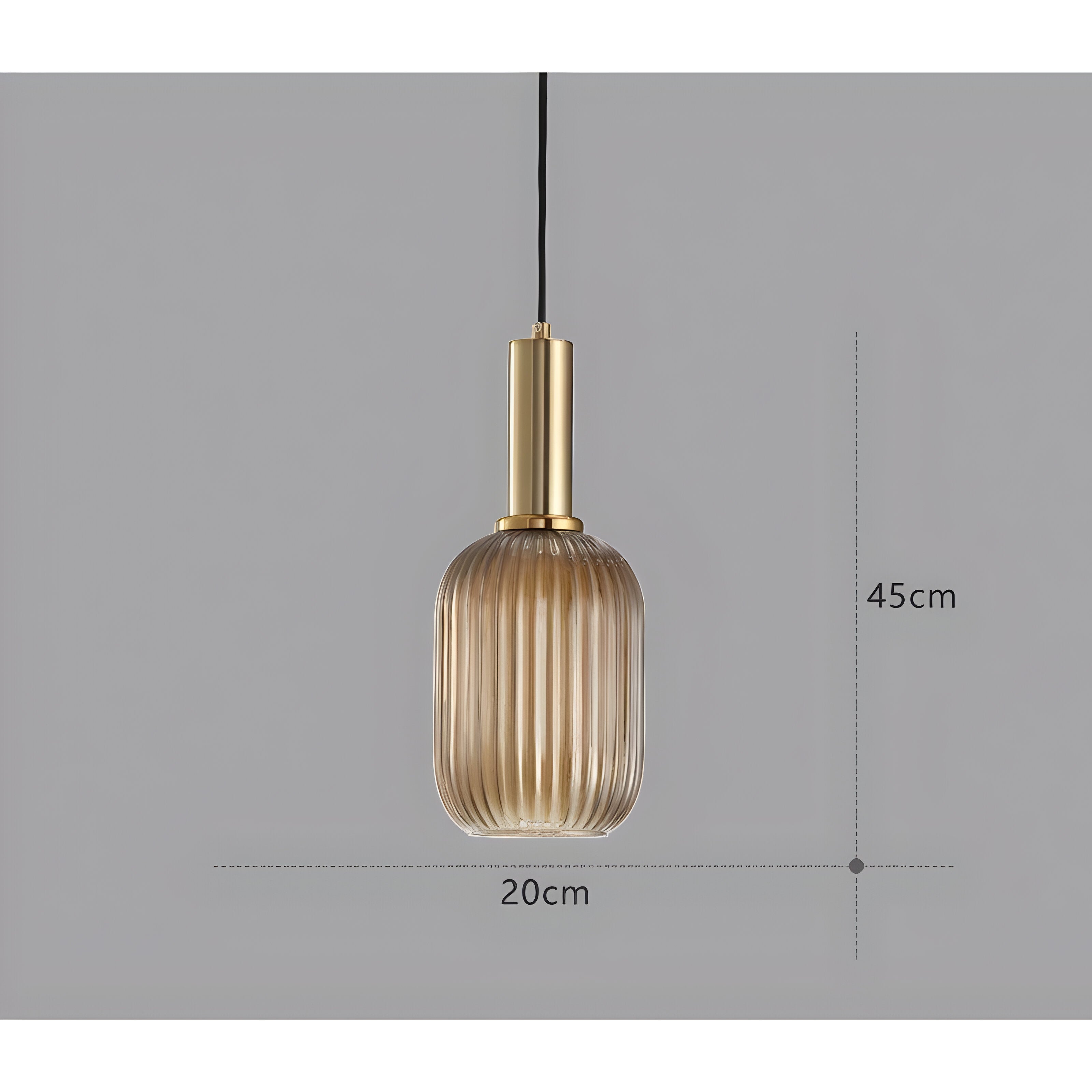 Sivren Vintage Glass Pendant Lamp - Timeless Elegance