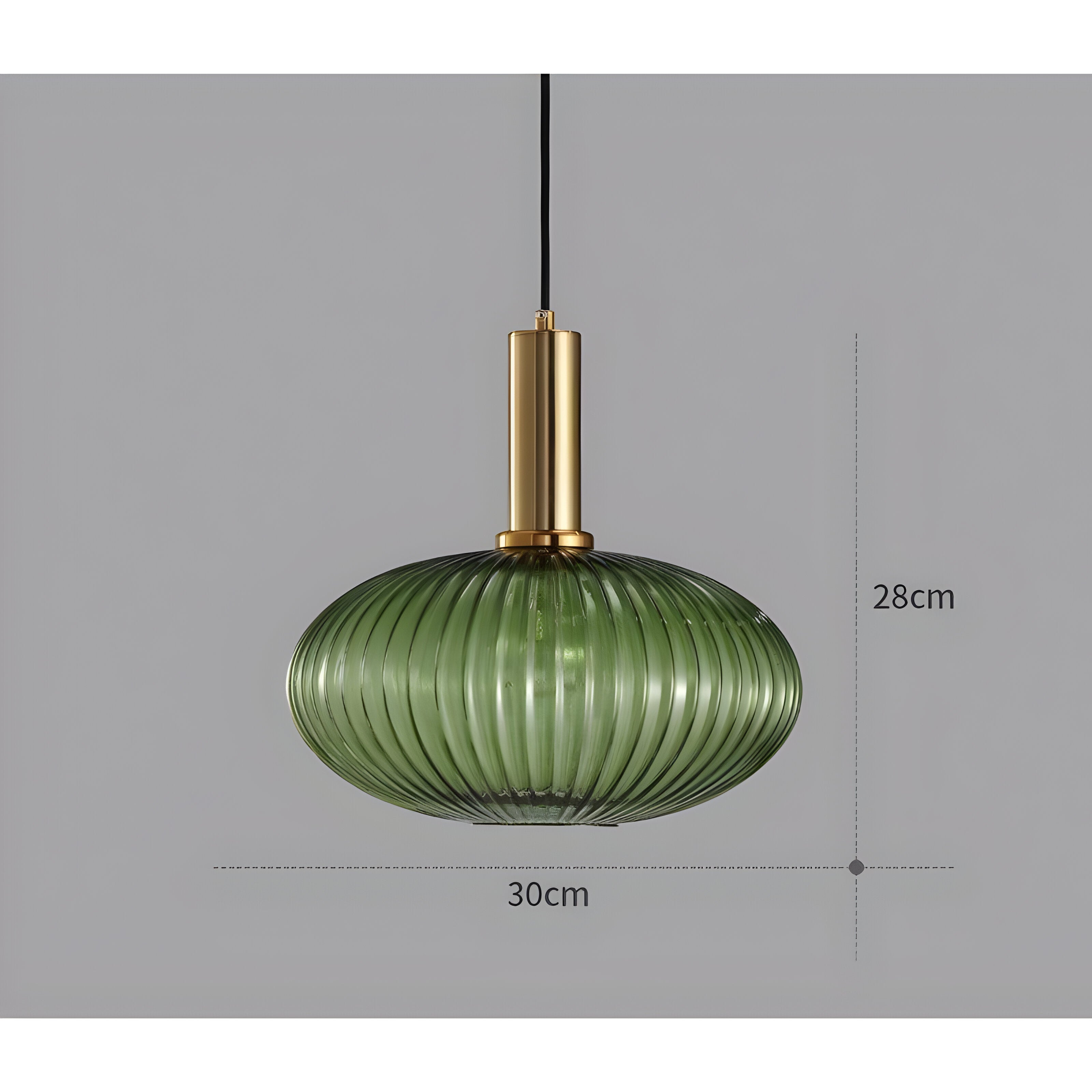 Sivren Vintage Glass Pendant Lamp - Timeless Elegance