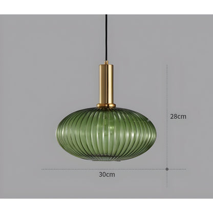 Sivren Vintage Glass Pendant Lamp - Timeless Elegance