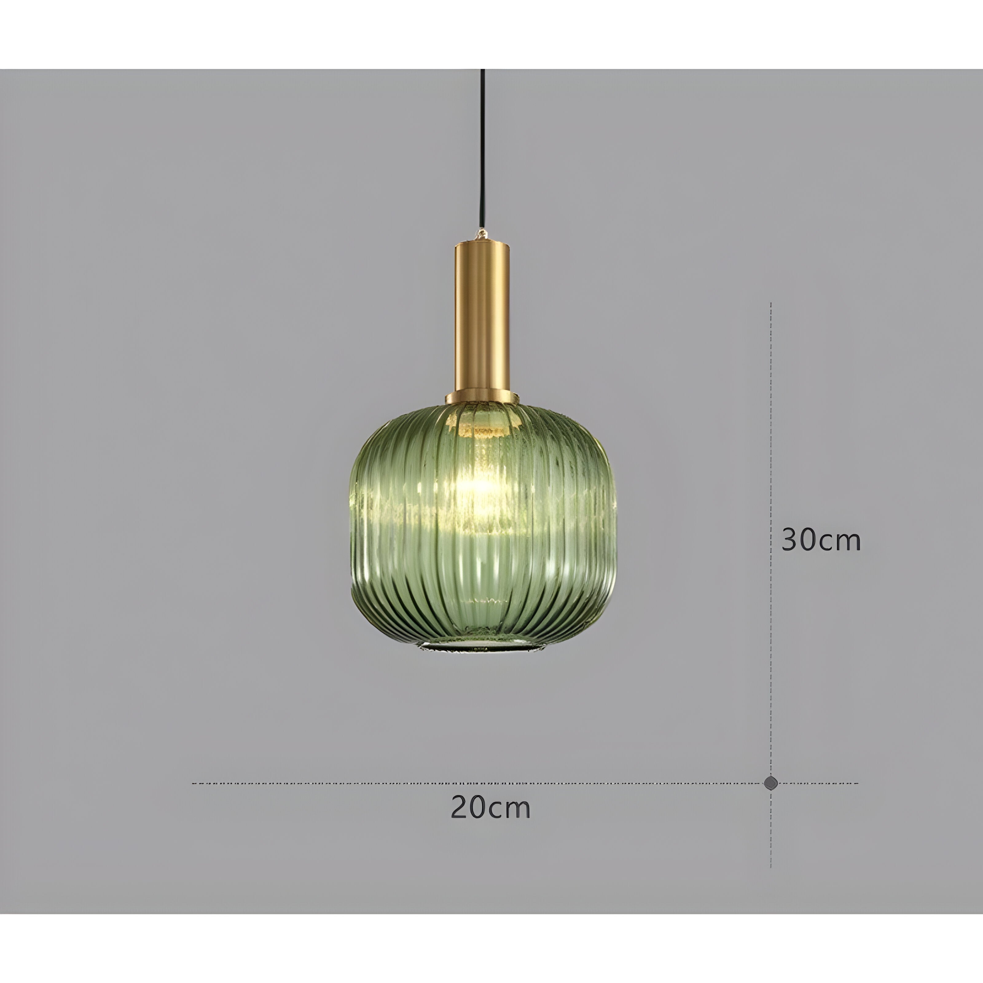 Sivren Vintage Glass Pendant Lamp - Timeless Elegance