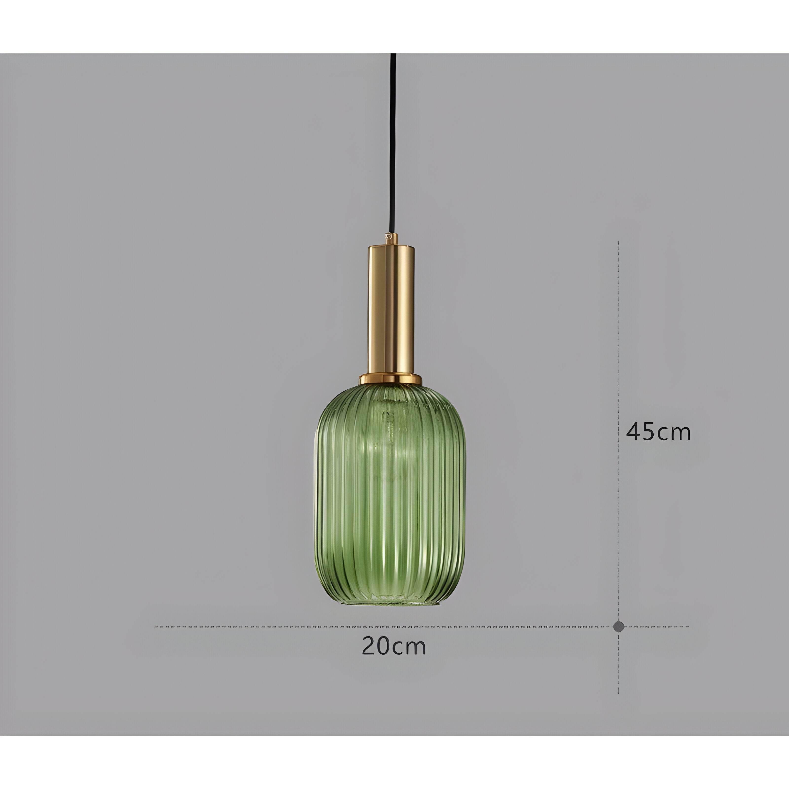Sivren Vintage Glass Pendant Lamp - Timeless Elegance