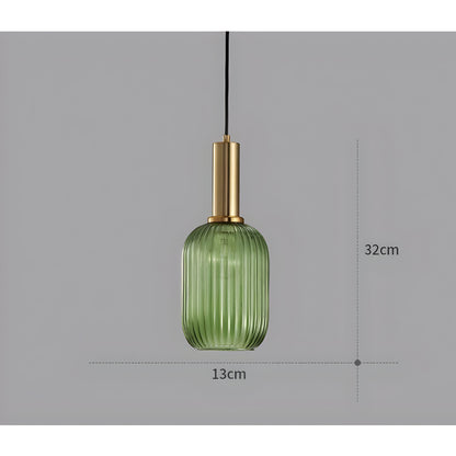 Sivren Vintage Glass Pendant Lamp - Timeless Elegance