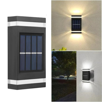 Elegant Solar Wall Light - Eco-Friendly & Waterproof